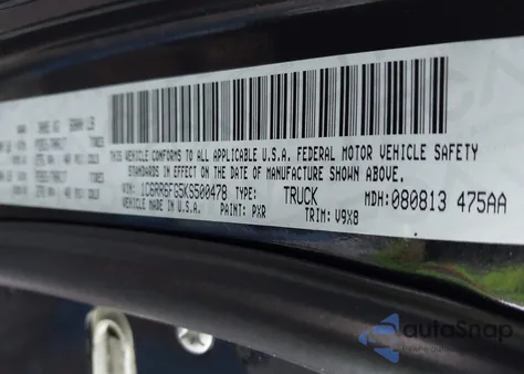 2019 Ram 1500 Classic Tradesman 4X2 6'4 Box from USA, damaged, VIN 1C6RR6FG5KS500478